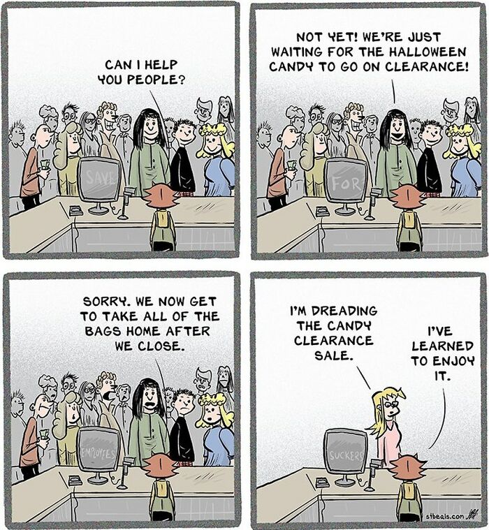 Artist Creates Humorous Comics That Retail Workers And Regular People Will Probably Relate To ( New Pics)