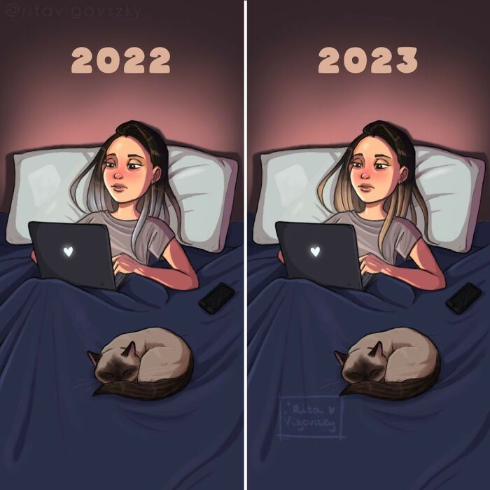 Artist Illustrates Everyday Life With A Cat In These New Relatable Comics