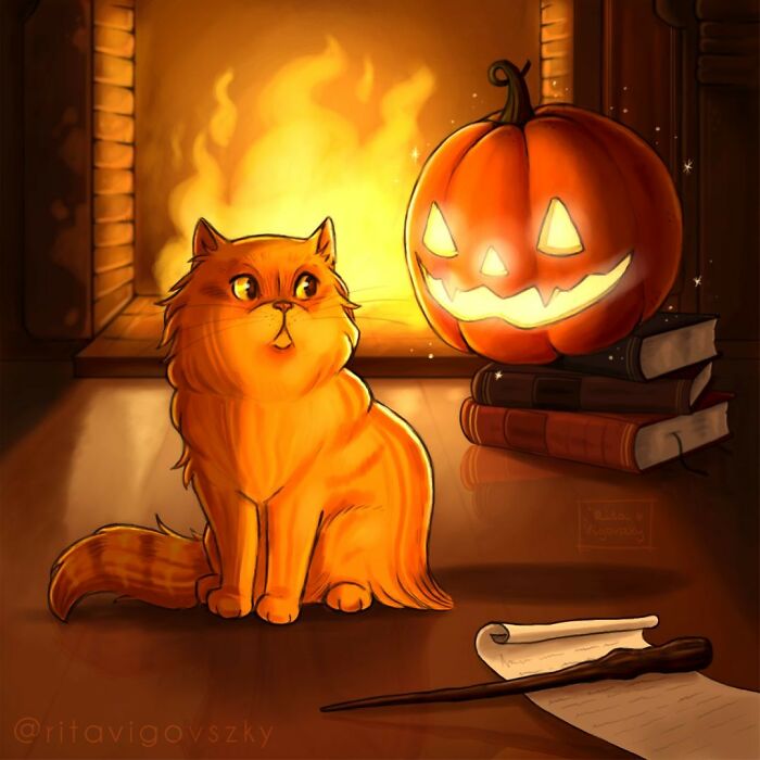 Artist Illustrates Everyday Life With A Cat In These New Relatable Comics