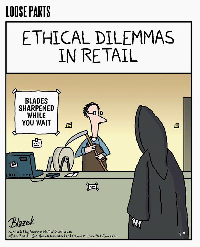 Artist Makes Funny And Humorous Comics For People Who Like Dark Humor (New Pics)