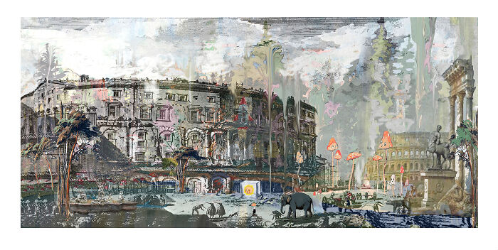 To Make The Paintings &ldquo;Alive&rdquo; I Cover Them With Glass Beads (17 Pics)