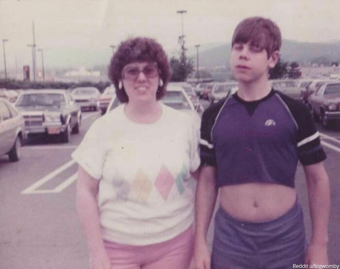 "At The Mall. I Wanted To Be Dressed Right, In Case I Saw Girls From My School"⁠