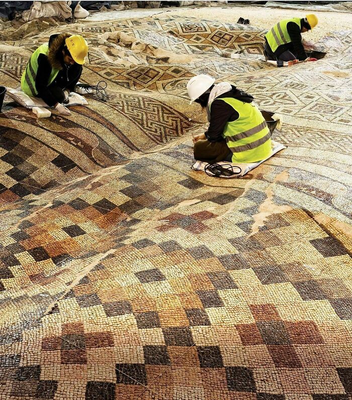 El mayor mosaico intacto. Antioquía, Turquía. Siglo VI