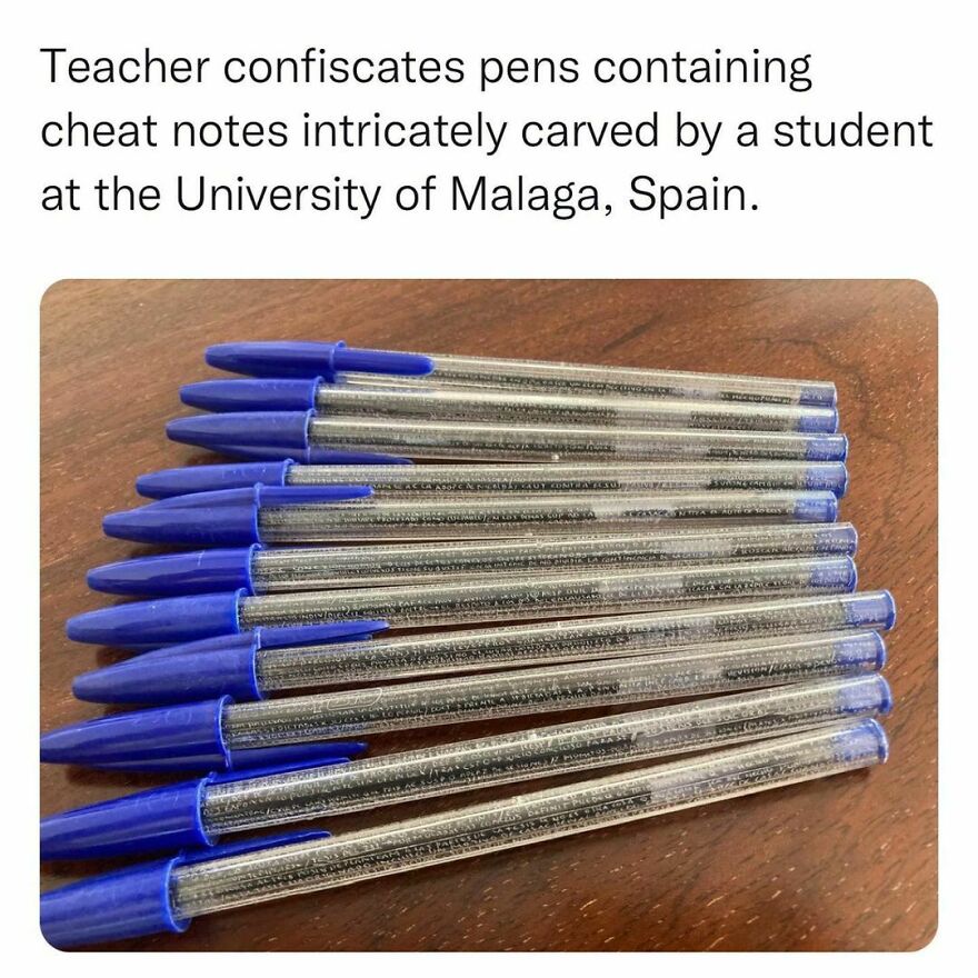 here needs to be a Museum of Cheating for things like this