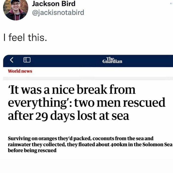 Sounds Refreshing? @jackisnotabird