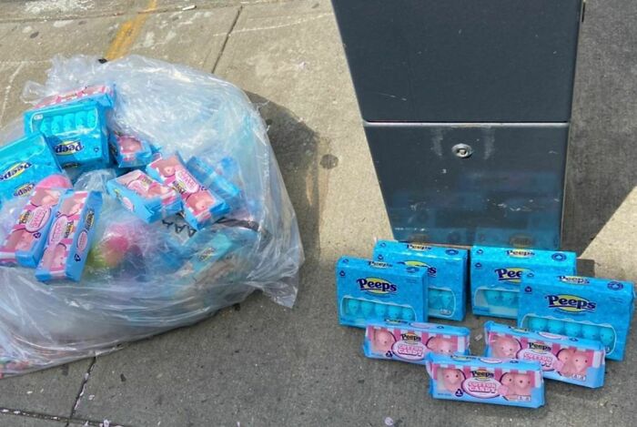 Everyone Knows A Peep-O-Holic. Tag Em! In Front Of Walgreens On 13th Ave Between 71st And 70th 
