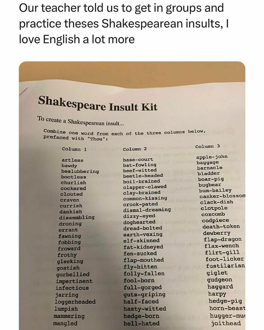Going to be memorizing them all