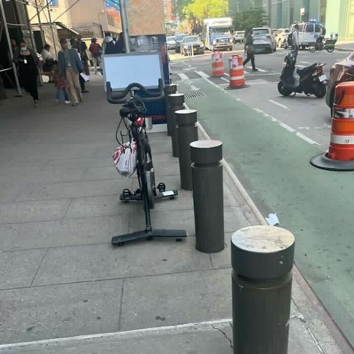 Summer Is Right Around The Corner! A Peloton On The Street By 320 Jay Street! 