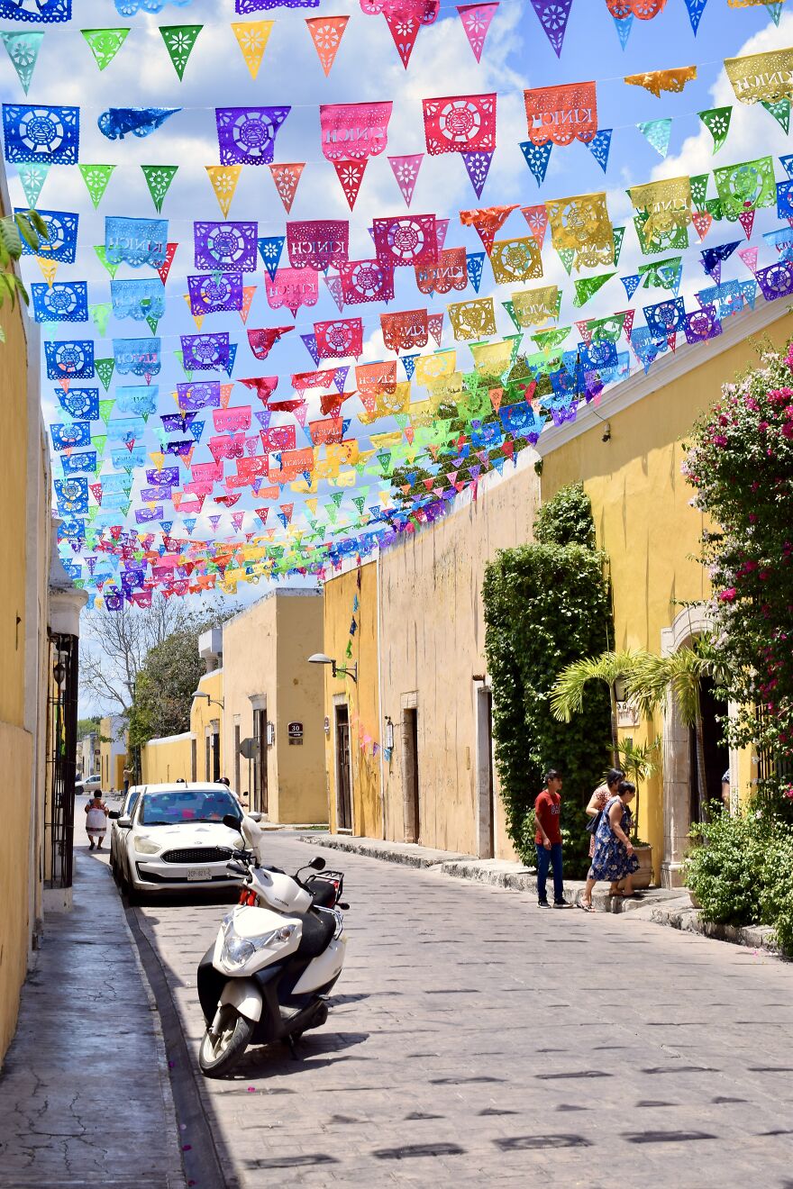 A Scene Straight Out Of A Movie In Izamal, Yucatan, Mexico