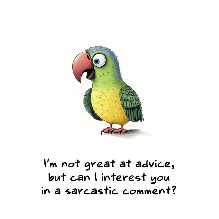 I Created 100 Pages Of Sassy Animals For My Book 100 Sassy Animals