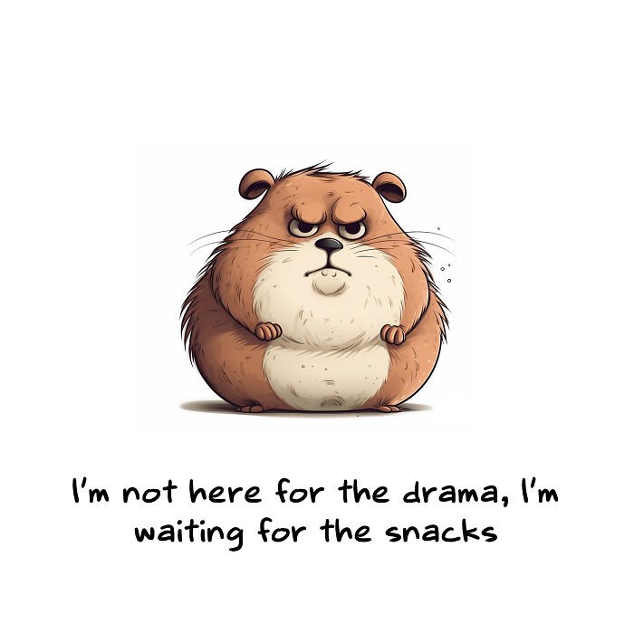 I Created 100 Pages Of Sassy Animals For My Book 100 Sassy Animals