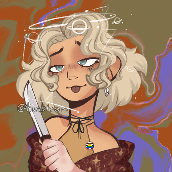 Basically Me, But My Hairs A More Golden And I Don't Carry Around A Dagger