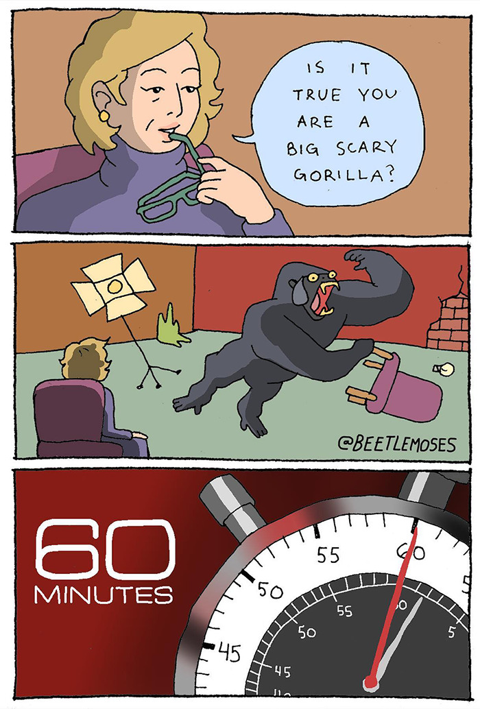 Hilarious Nonsensical "Beetlemoses" Comics With A Dark Twist