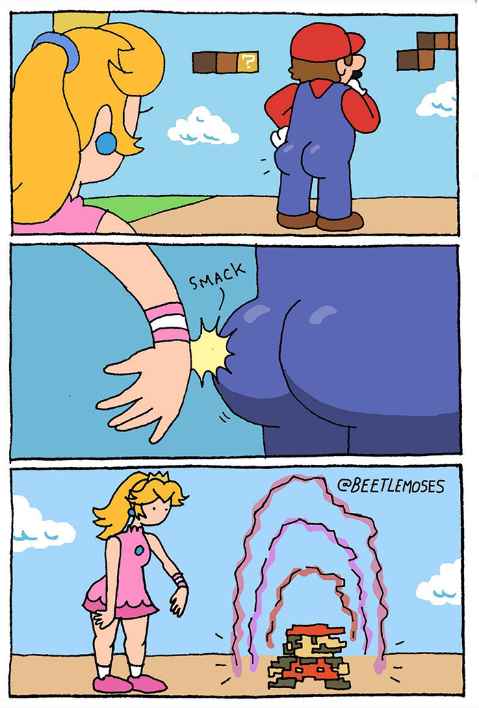 Hilarious Nonsensical "Beetlemoses" Comics With A Dark Twist