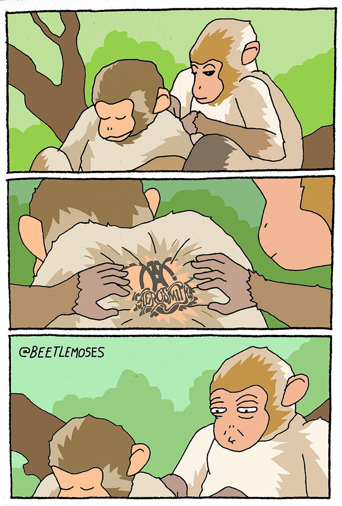 Hilarious Nonsensical "Beetlemoses" Comics With A Dark Twist