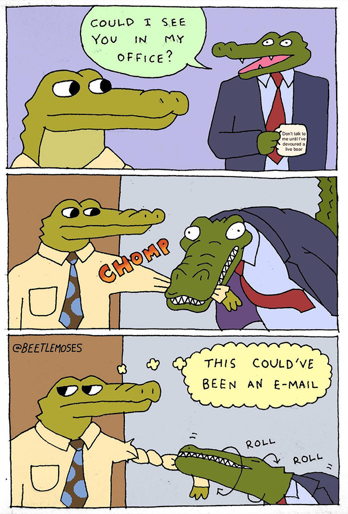 Hilarious Nonsensical "Beetlemoses" Comics With A Dark Twist