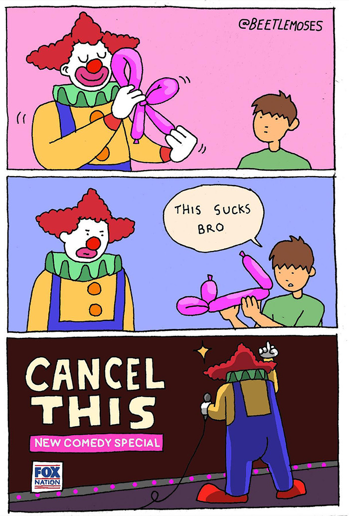 Hilarious Nonsensical "Beetlemoses" Comics With A Dark Twist