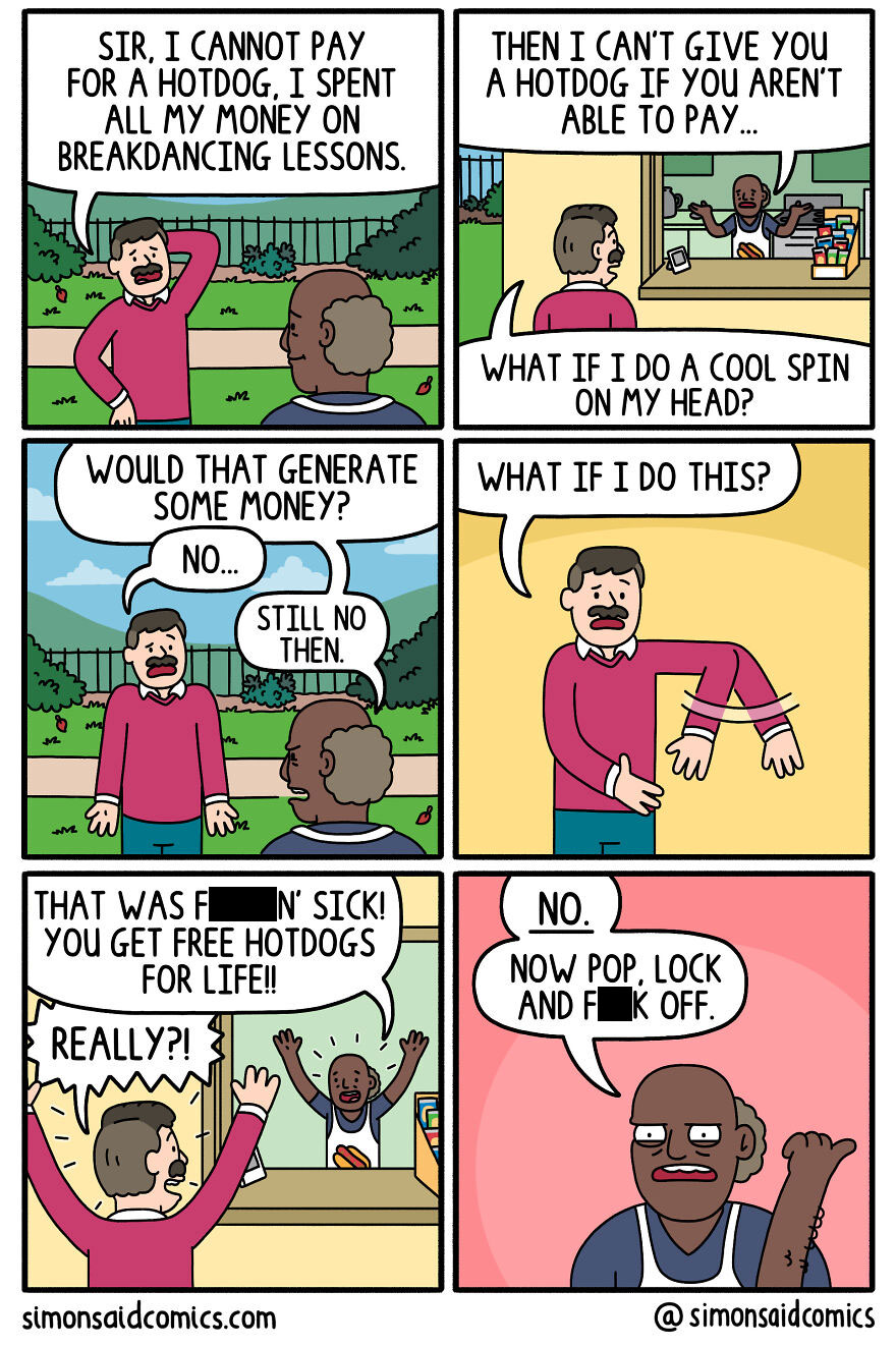 30 Humourous Comics That I Hope Will Tickle Your Funny Bone By Simon Johnson