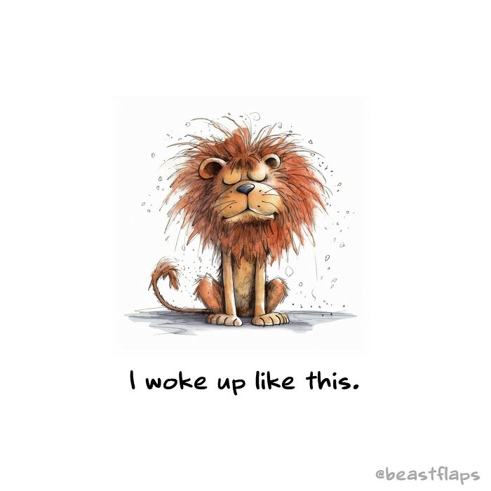 I Created 100 Pages Of Sassy Animals For My Book 100 Sassy Animals