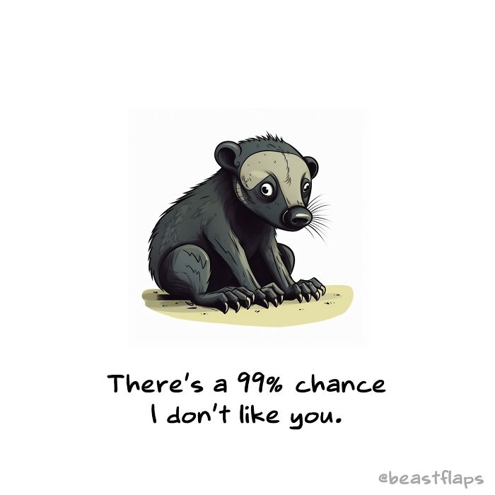 I Created 100 Pages Of Sassy Animals For My Book 100 Sassy Animals