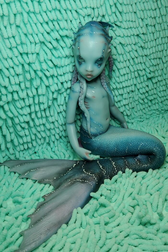 I Made These Unique Mermaid Dolls (9 Pics)