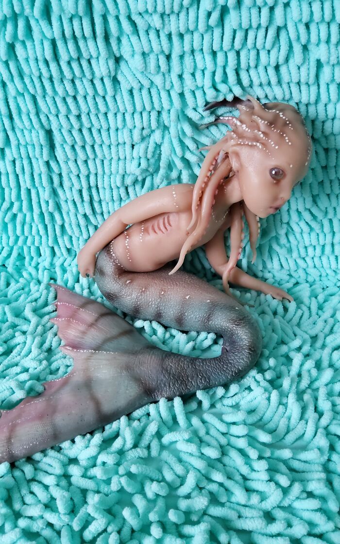 I Made These Unique Mermaid Dolls (9 Pics)
