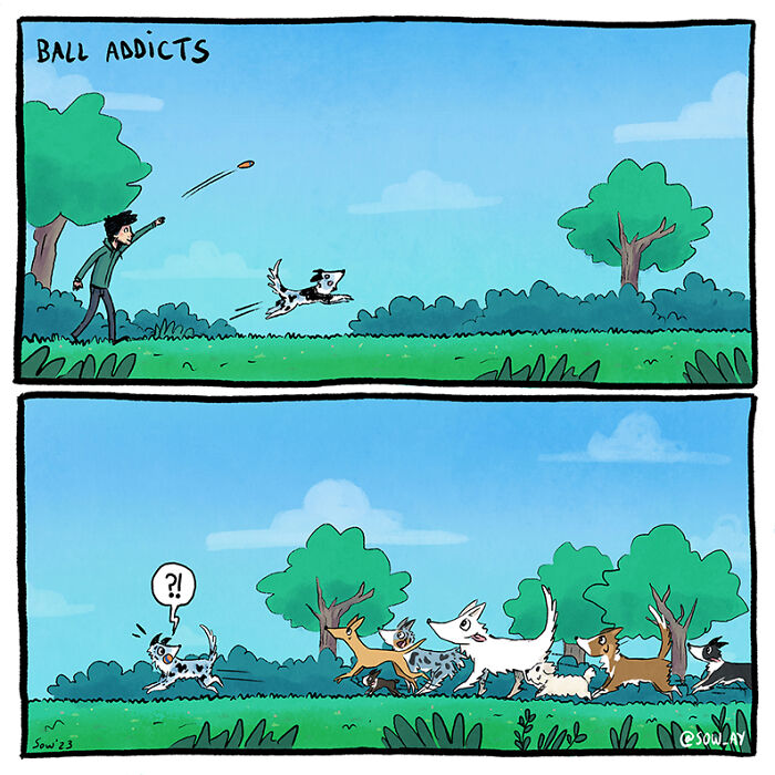 He Loves Balls And His Friends Too