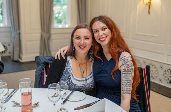 I Have Alot Of Hair (I'm On The Right)