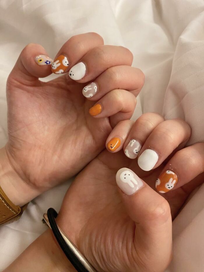 I Don't Do Nails. These Lovely Ones From My Niece