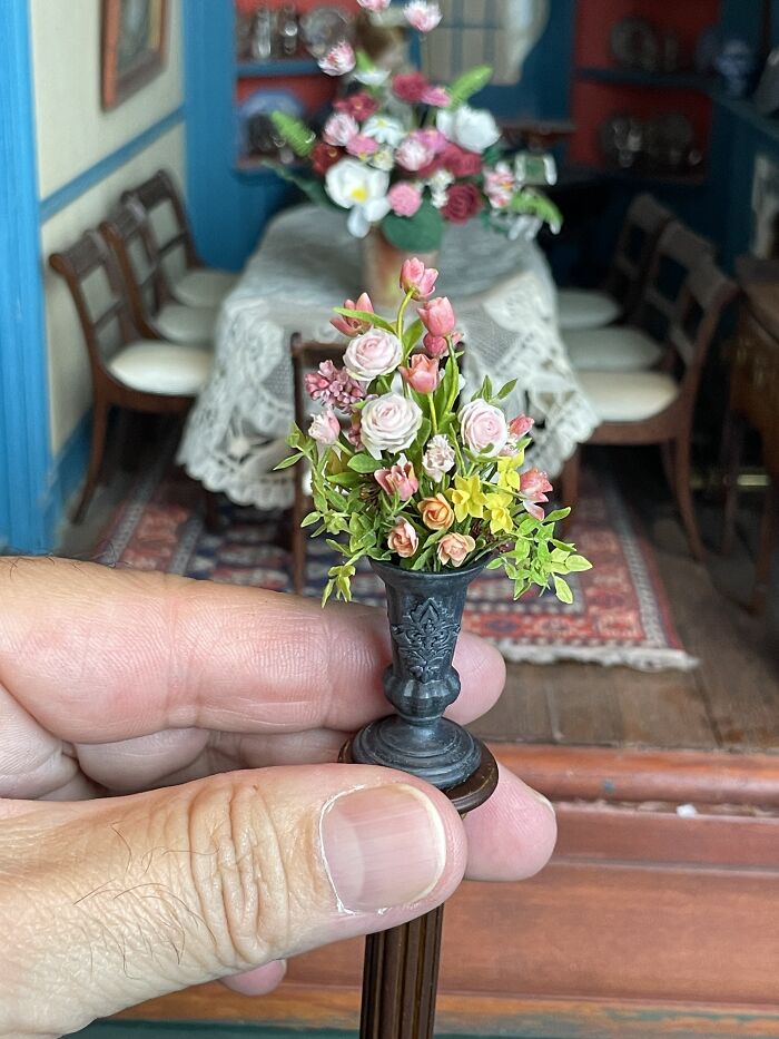 Tulips, Daffodils, Trollius, Roses By Rina Vellichor