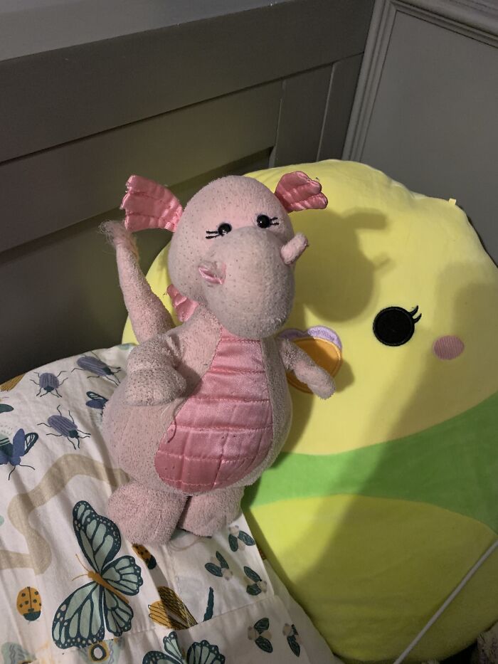 Hoops The Pink Dragon