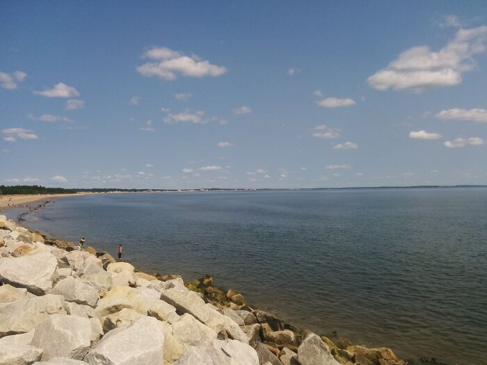 Camp Ellis Beach, Maine, USA