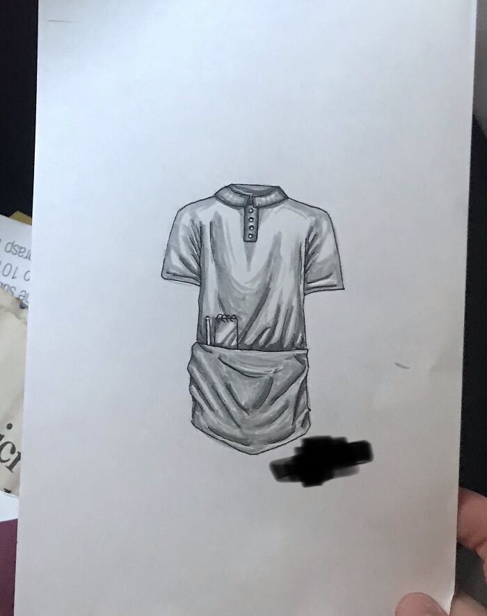 Waiter's Shirt And Apron