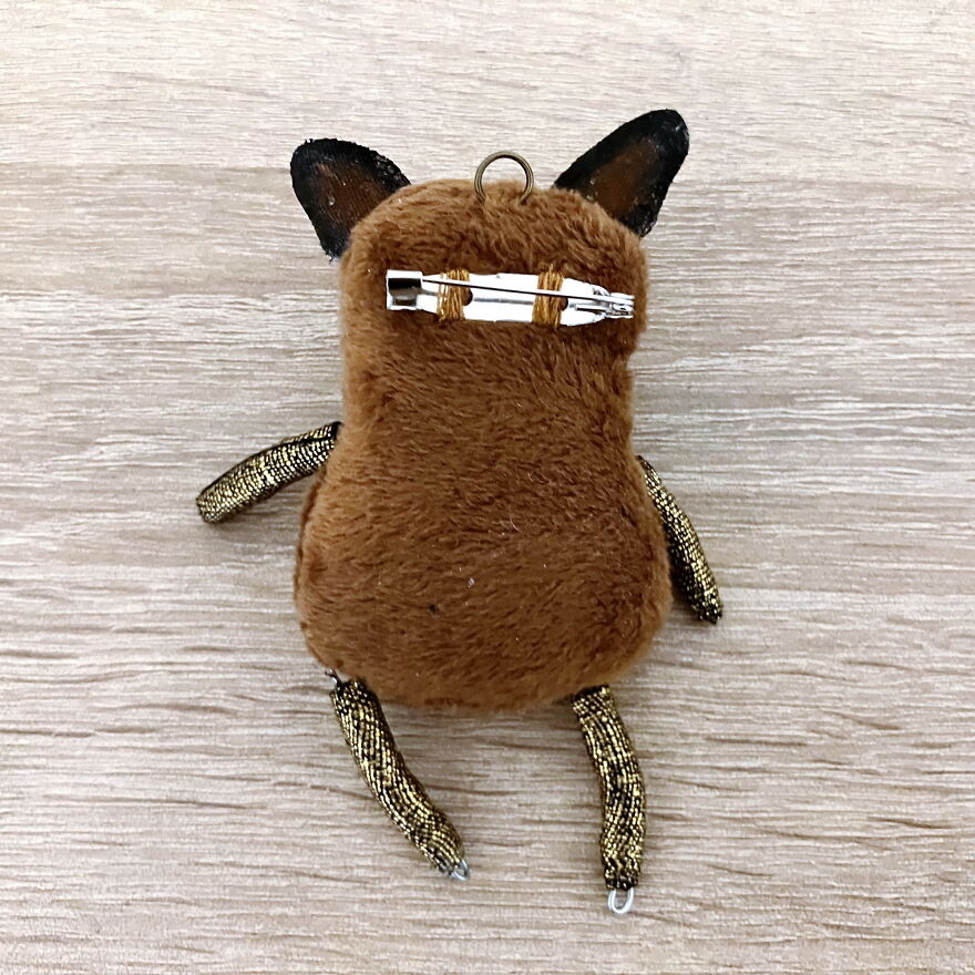 If You Need A Brooch, Keychain And Bag Charm At The Same Time , This Is Me - French Bulldog Duke