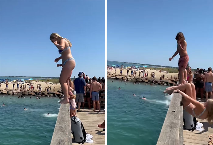 She Fell The Right Way At Least