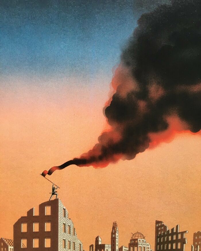 Meet Guy Billout's Brilliantly Ironic Illustrations That Transform The Ordinary Into The Extraordinary (New Pics)