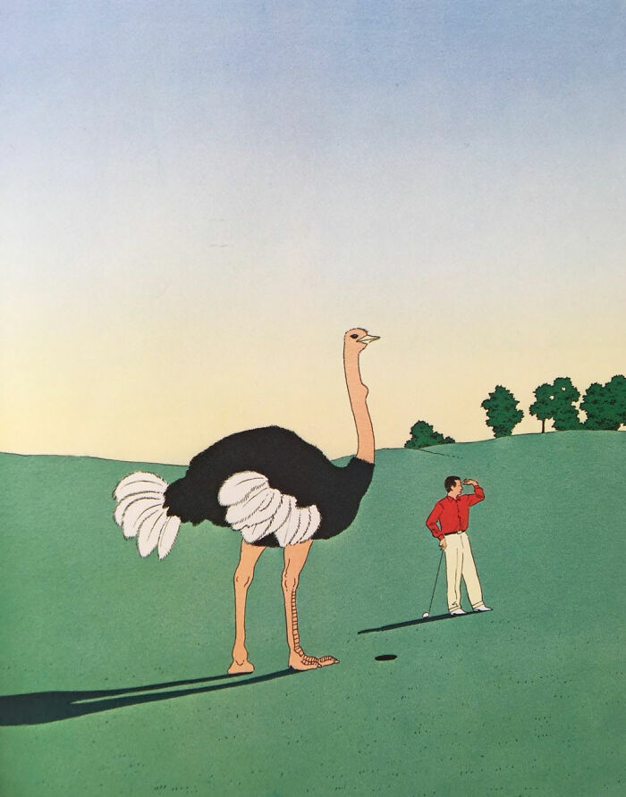 Meet Guy Billout's Brilliantly Ironic Illustrations That Transform The Ordinary Into The Extraordinary (New Pics)