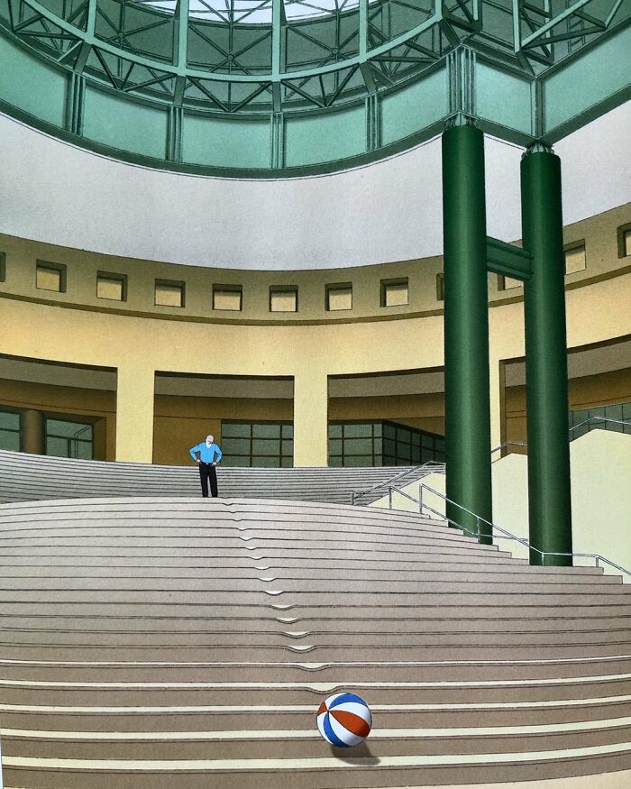 Meet Guy Billout's Brilliantly Ironic Illustrations That Transform The Ordinary Into The Extraordinary (New Pics)