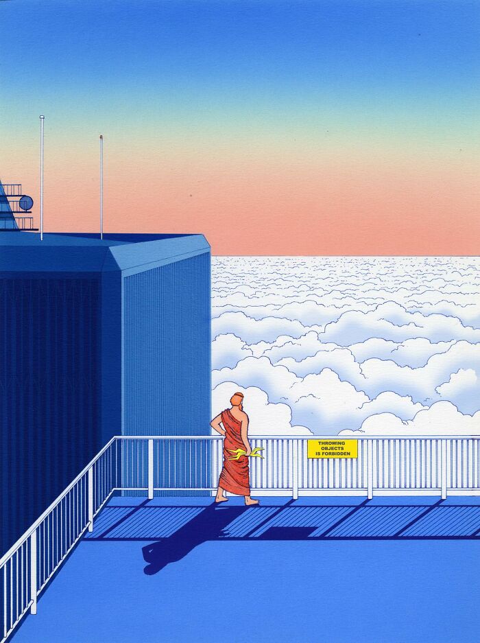 Meet Guy Billout's Brilliantly Ironic Illustrations That Transform The Ordinary Into The Extraordinary (New Pics)