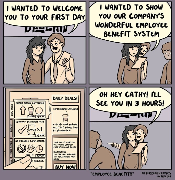 Meet The Comics Of An Artist With A "Weird" Sense Of Humor