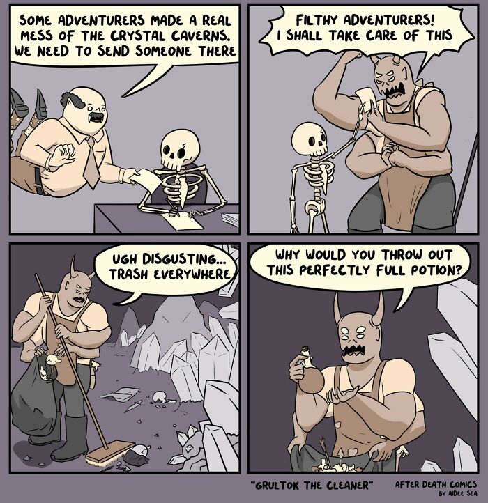 Meet The Comics Of An Artist With A "Weird" Sense Of Humor