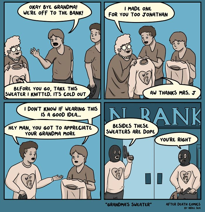 Meet The Comics Of An Artist With A "Weird" Sense Of Humor