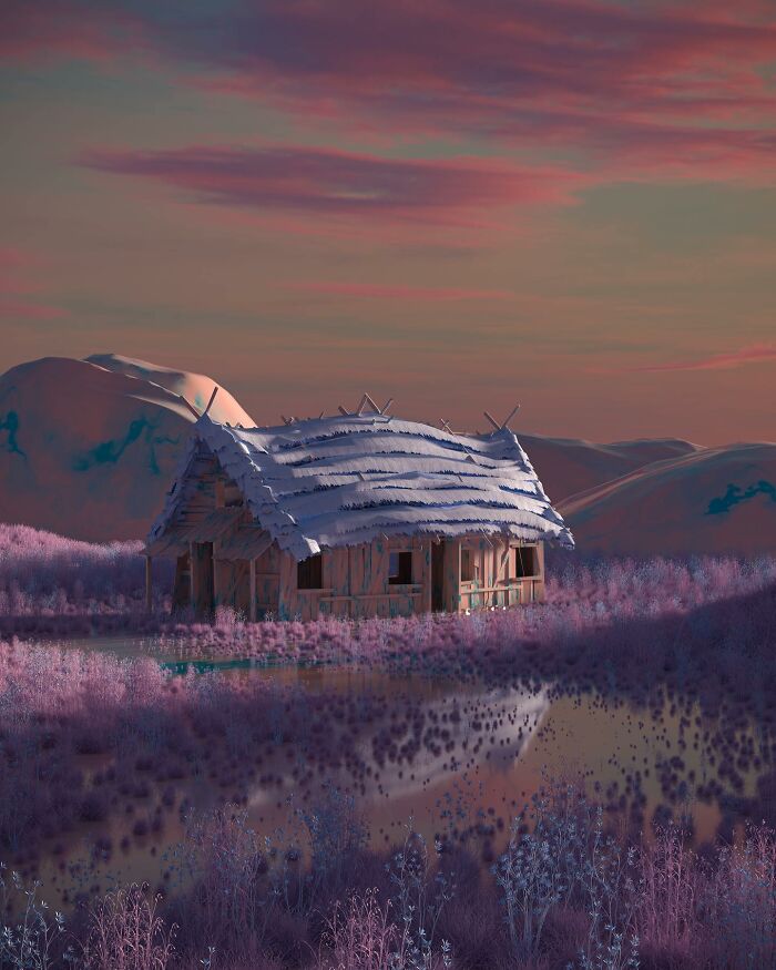 My 21 Otherwordly And Dreamlike 3D Landscapes (New Pics)