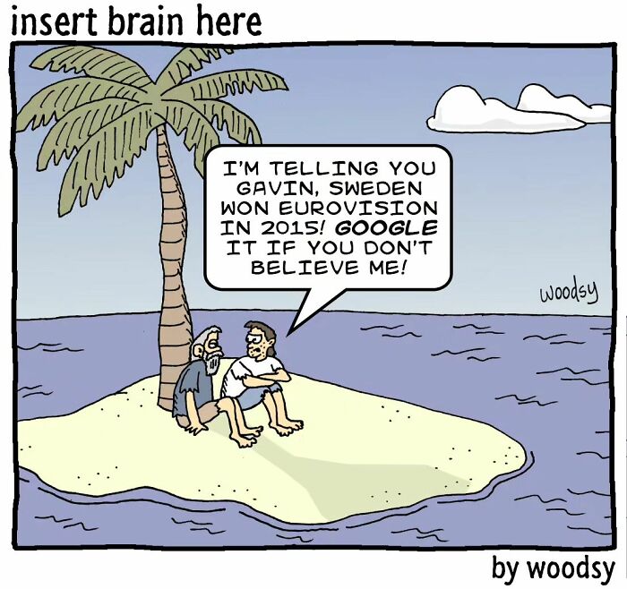 New One Panel Funny Comics By Paul Woods With A Sudden Twist