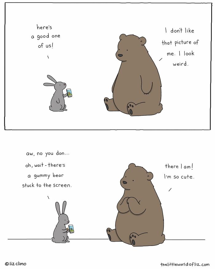 New Cute And Fun Illustrations Showing Strange Situations From The Animal World