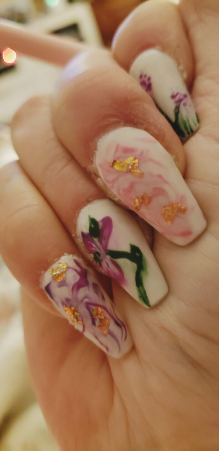 Spring Flowers Sloppy Edges