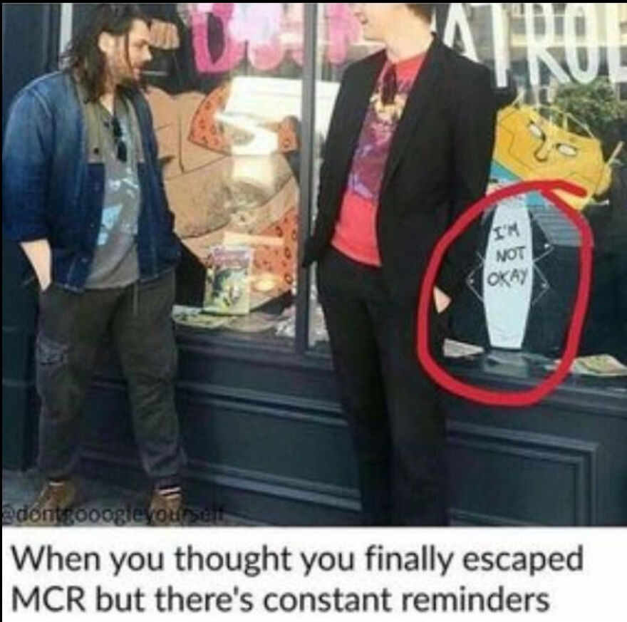 10 My Chemical Romance Memes From The Instagram Account @mcr.memes.every.day