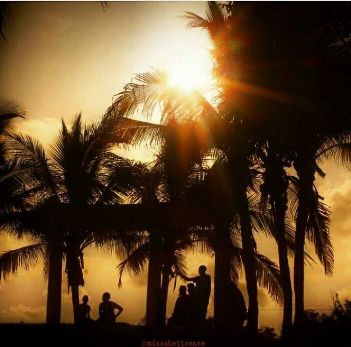 Just Before Sunset In The Bahamas