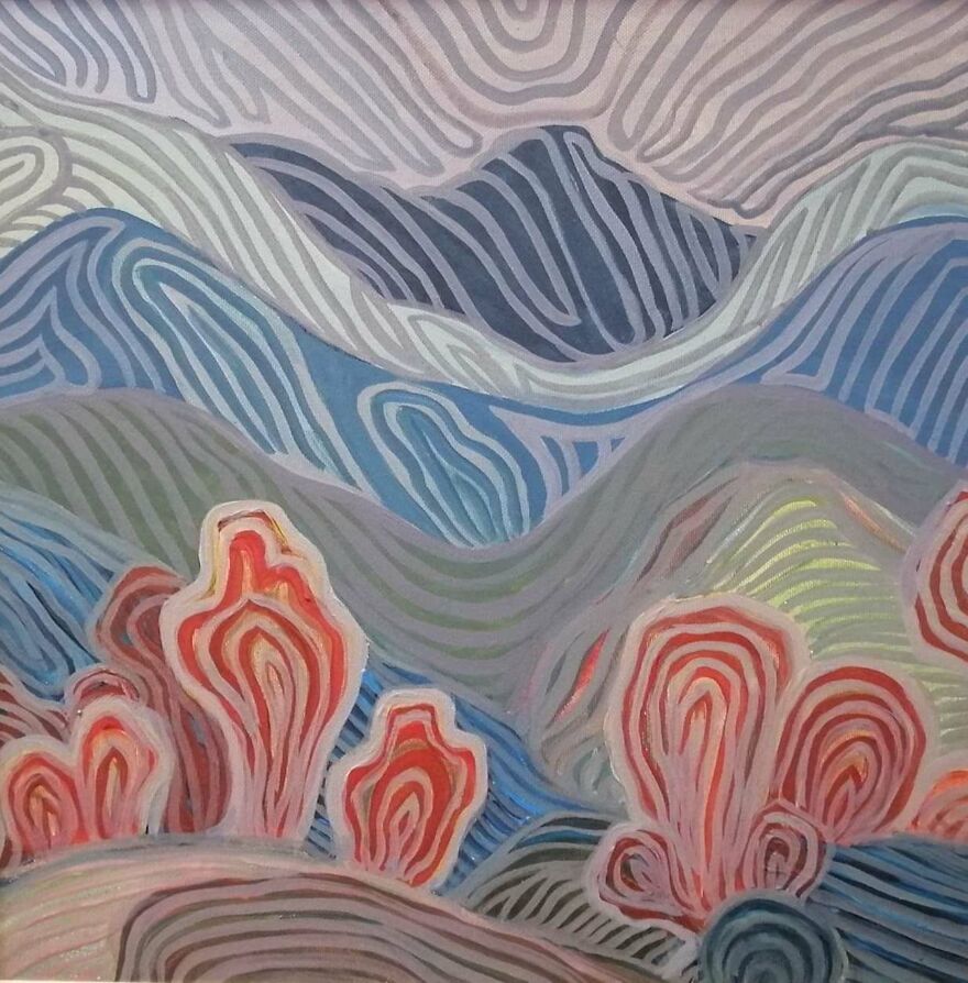 My Self-Expression In Art With The Help Of Lines (9 Pics)