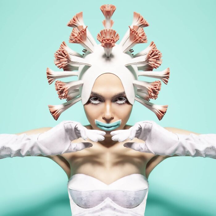 This Millinery Designer Creates The Craziest Head Pieces And Hats That I've Ever Seen